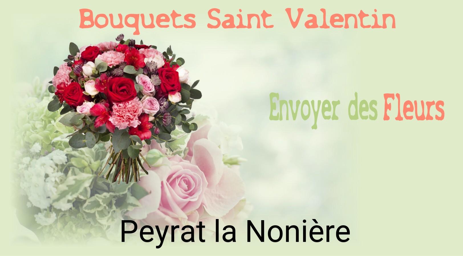 Roses de Saint-Valentin livrées à Peyrat-la-Nonière